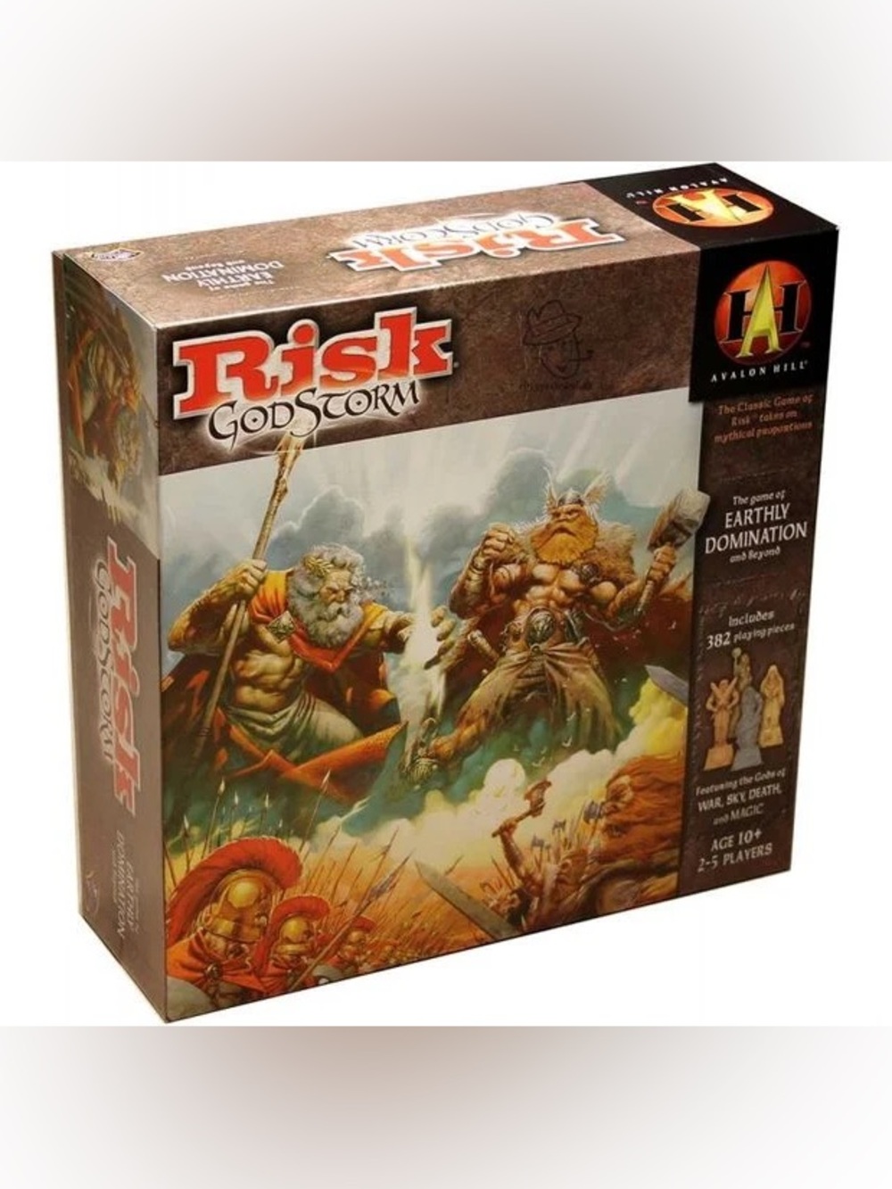 Risk Godstorm Board Game Avalon Hill Complete Mythical Strategy Game